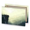a painting of waterfall in the middle forest eggshell canvas - Image 4