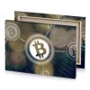 a person holding coin in front of digital image white smoke canvas - Image 4