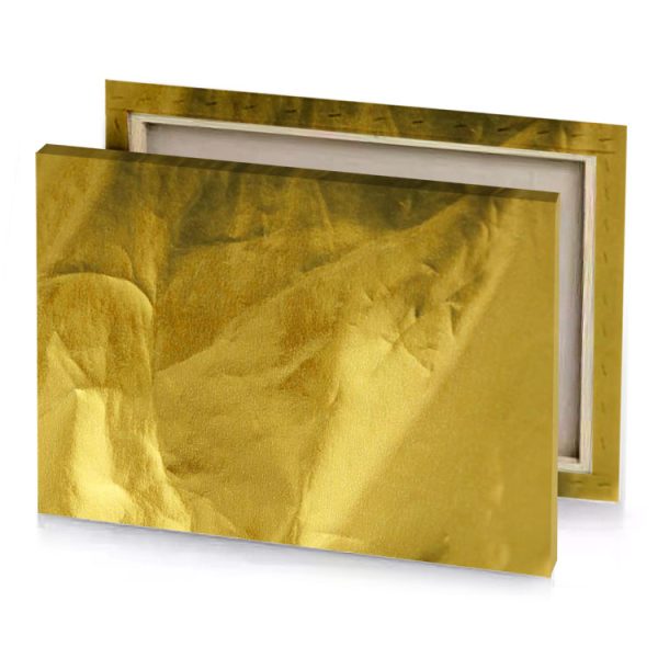 a piece of paper with brown background golden rod canvas - Image 4