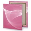 a pink background with white swirl persian canvas - Image 4