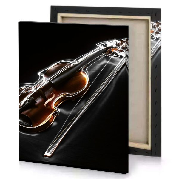 a violin with long tail zinnwaldite brown canvas - Image 4
