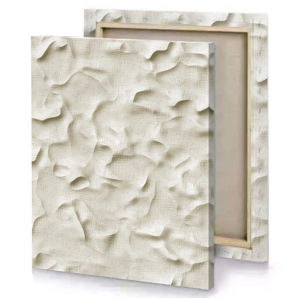 a white wallpaper with lot of paper canvas - Image 4