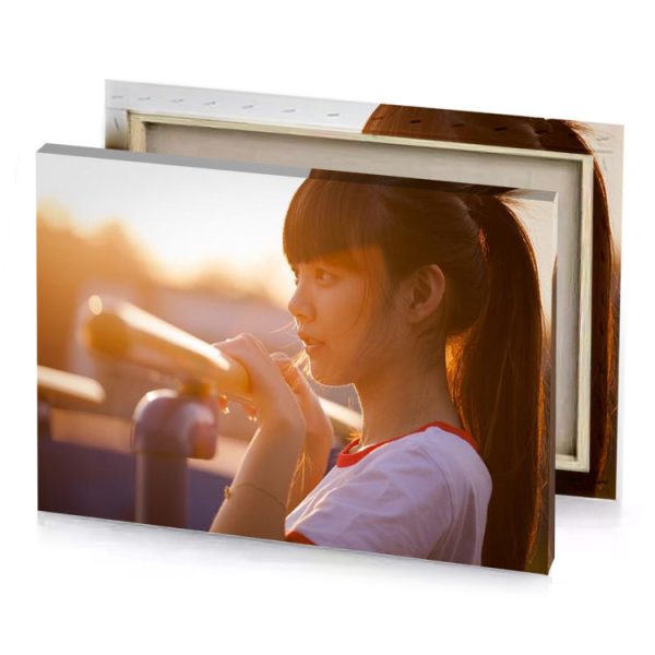 a woman with white shirt bistre canvas - Image 4