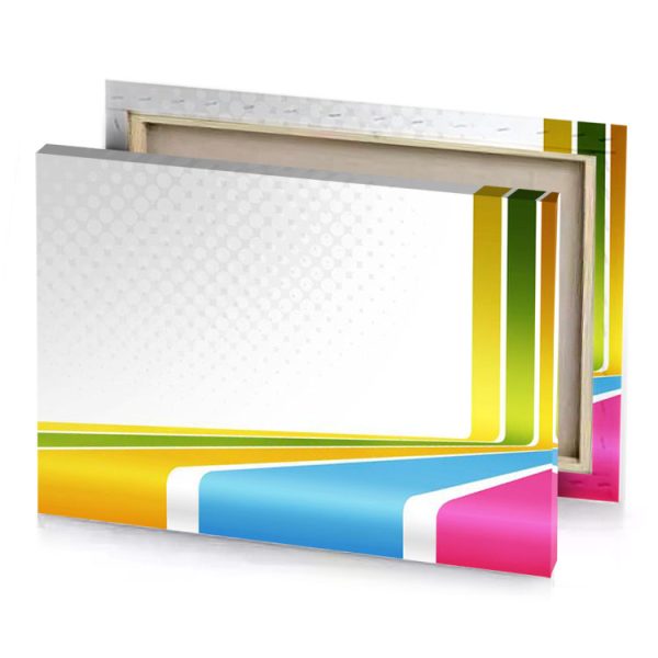 abstract background with colorful lines vector white smoke canvas - Image 4
