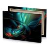 abstract background with colorful shapes verdigris canvas - Image 4