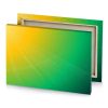 abstract background with lines and medium sea green canvas - Image 4