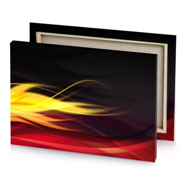 abstract fire background wallpaper lemon canvas - Image 4