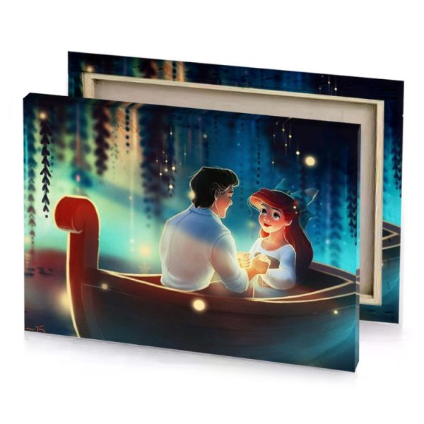 ariel and in the boat smoky black canvas - Image 4