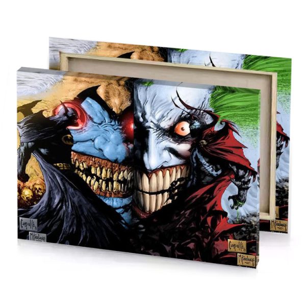 batman and joker by david vander iceberg canvas - Image 4