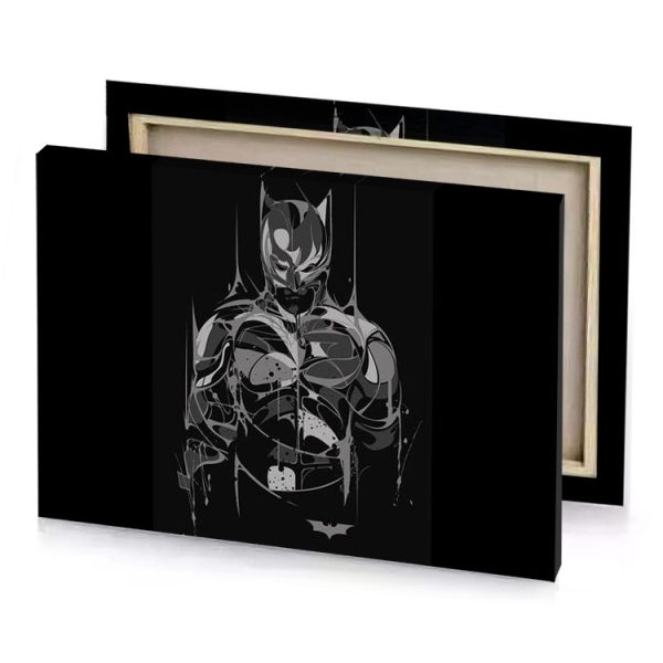 batman wallpapers taupe canvas - Image 4