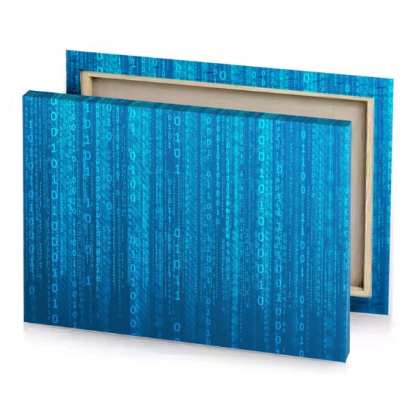 binary denim blue canvas - Image 4