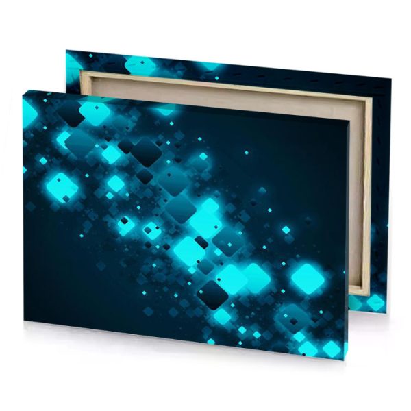 blue squares wallpapers sapphire canvas - Image 4