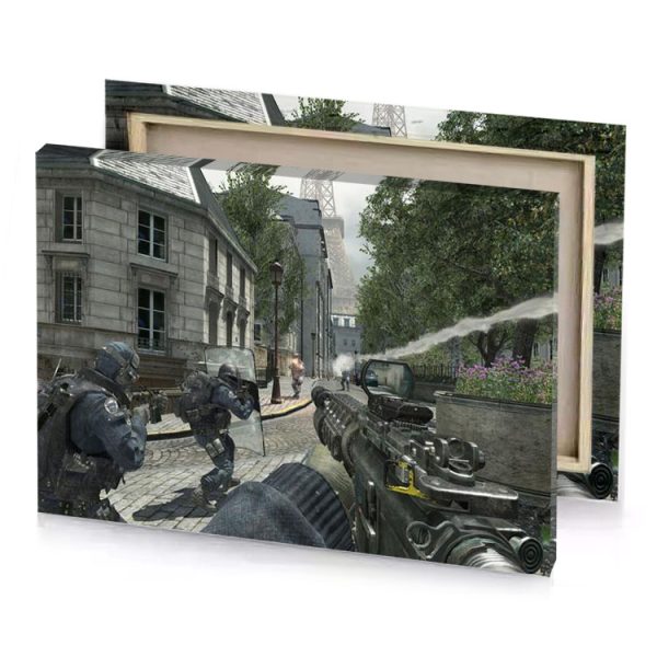 call of the sniper camouflage green canvas - Image 4