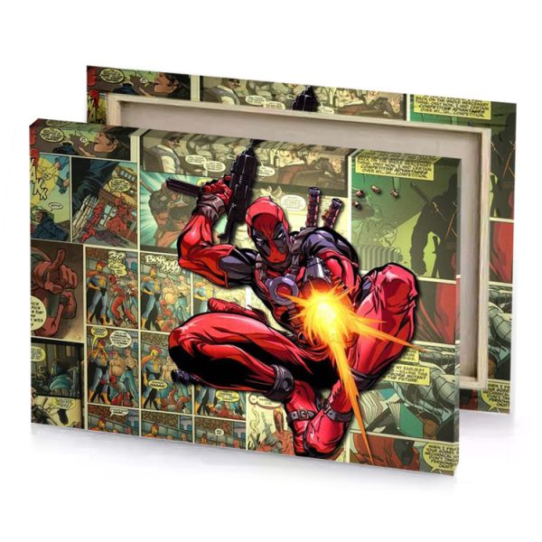 deadpool brown canvas - Image 4