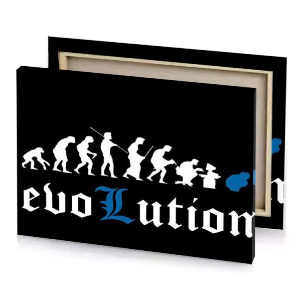 evolution by the of logo snow canvas - Image 4