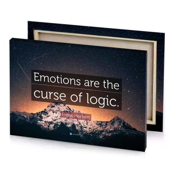famous quotes light salmon canvas - Image 4