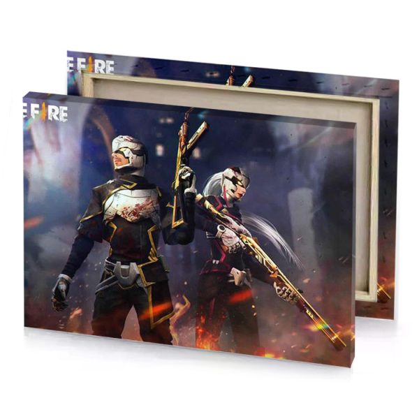 free fire ap charcoal canvas - Image 4