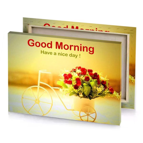 good morning images for facebook khaki canvas - Image 4