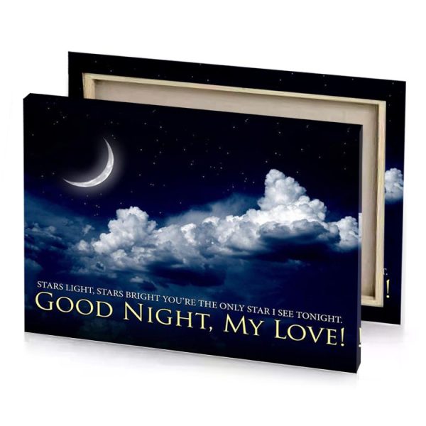 goodnight slate gray canvas - Image 4