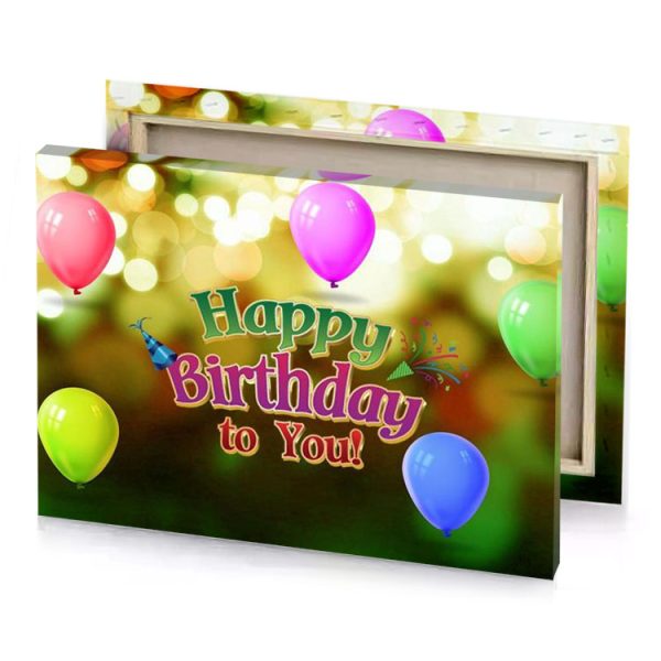 happy birthday wishes for friends purple canvas - Image 4
