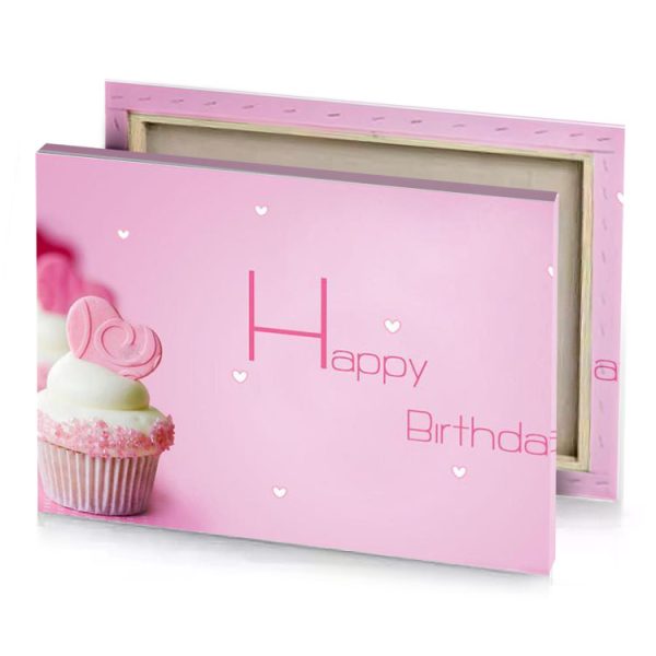 happy birthday wishes for girlfriend pale violet red canvas - Image 4