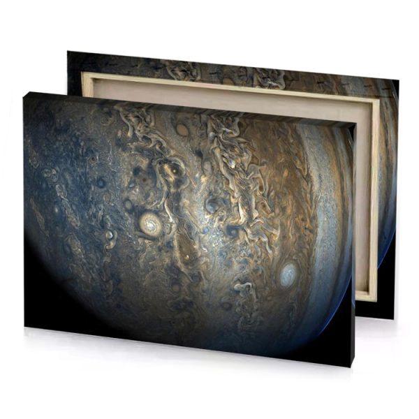 jupiter the largest planet in solar system camouflage green canvas - Image 4