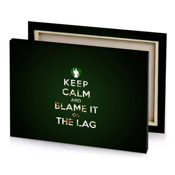 keep calm bistre canvas - Image 4
