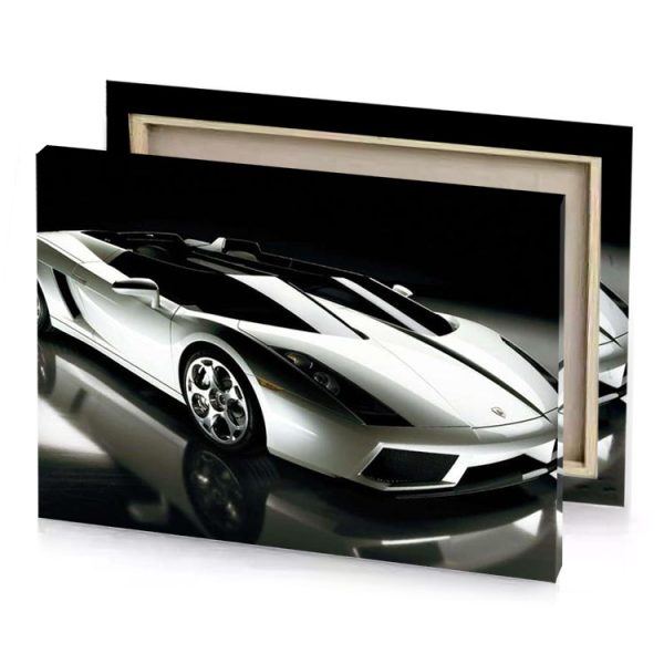 lamb s new concept car white smoke canvas - Image 4