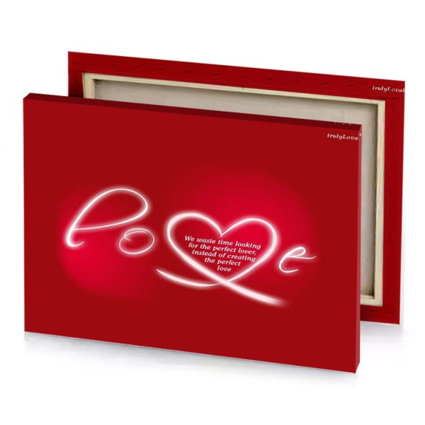 love quotes for him crimson canvas - Image 4