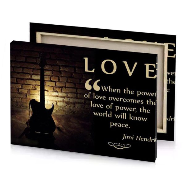 love quotes for him dark khaki canvas - Image 4