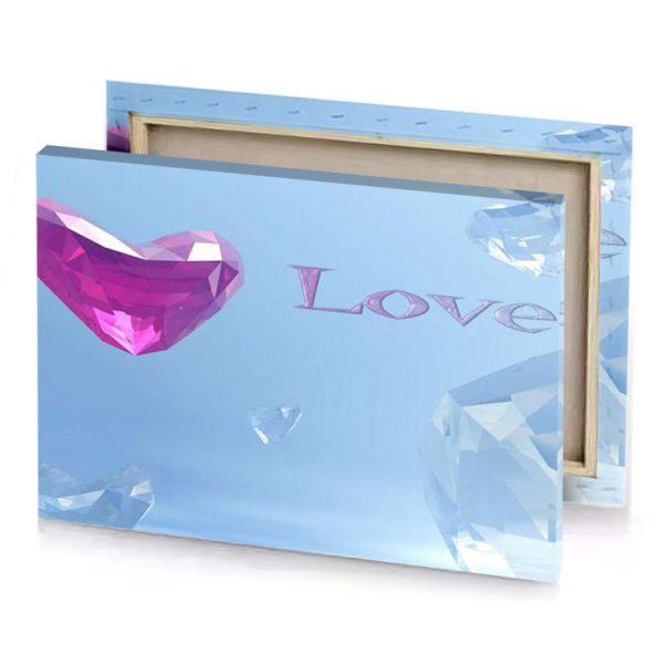 love wallpapers hd light steel blue canvas - Image 4