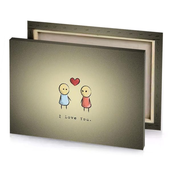 love wallpapers tan canvas - Image 4
