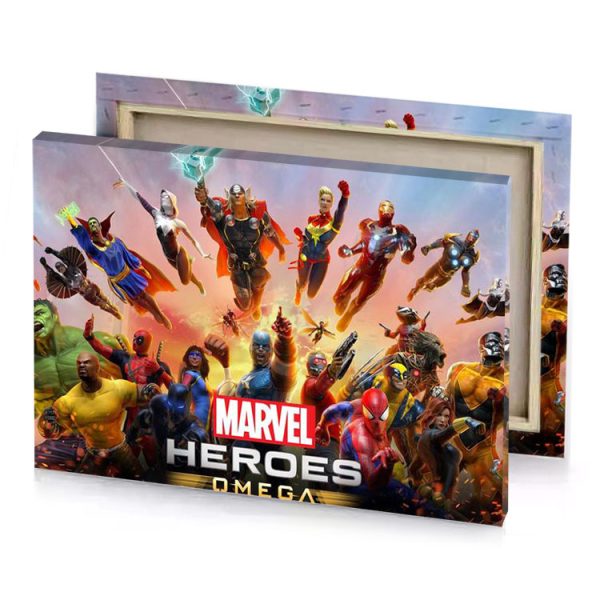 marvel heroes 2 burlywood canvas - Image 4