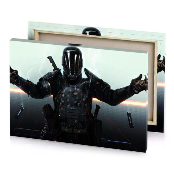 mass effect screenshote smoky black canvas - Image 4