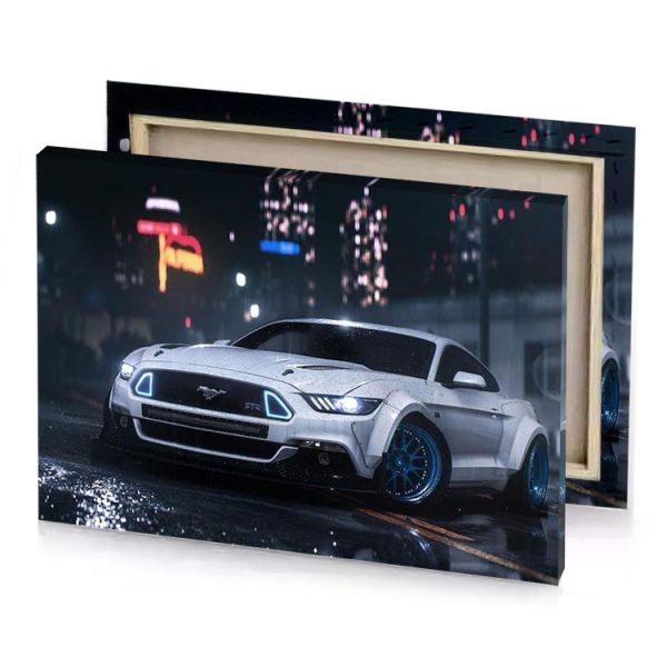 need for speed car light steel blue canvas - Image 4