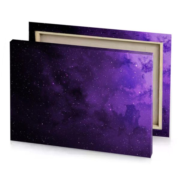 purple galaxy wallpapers hd dark slate blue canvas - Image 4