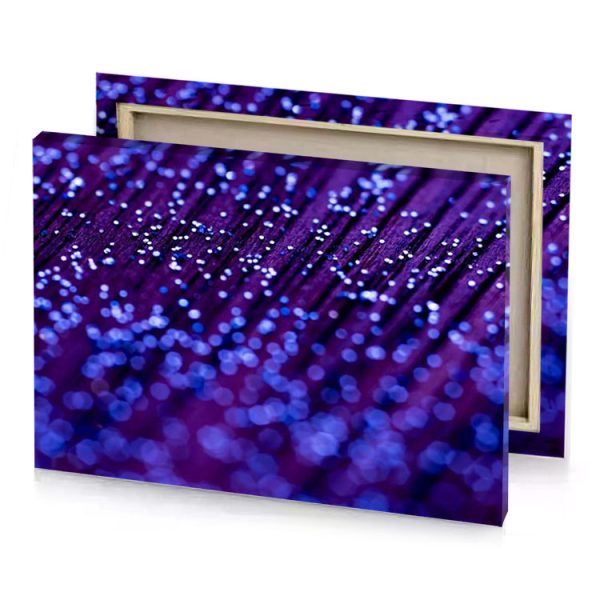 purple glitter wallpapers midnight blue canvas - Image 4