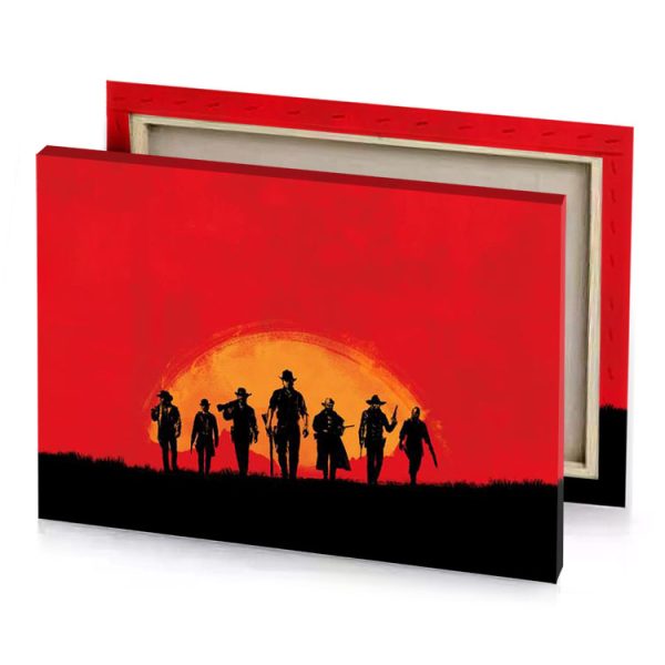red dead carrot orange canvas - Image 4