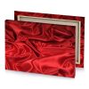 red silk fabric vermilion canvas - Image 4