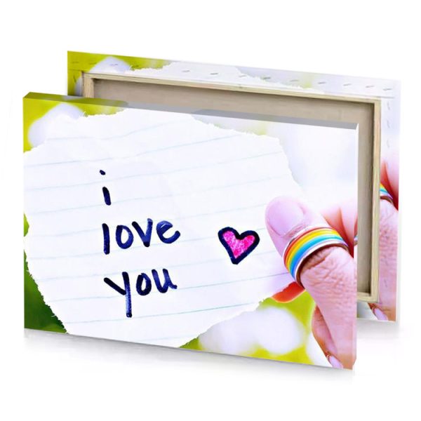 someone wrote a message to his girlfriend who he said alice blue canvas - Image 4