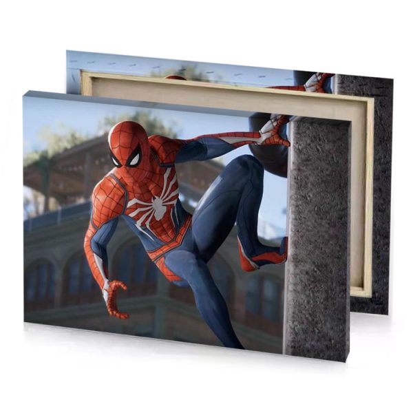 spider man in suit garnet canvas - Image 4