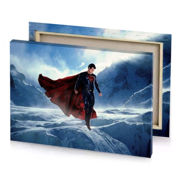 superman wallpapers hd zinnwaldite brown canvas - Image 4