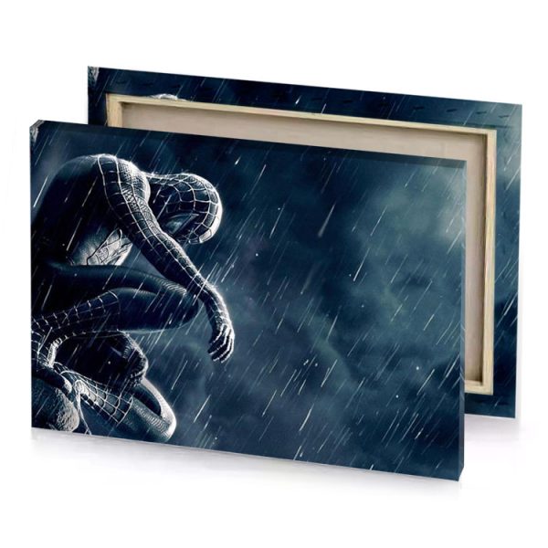 the amazing spider man in charcoal canvas - Image 4