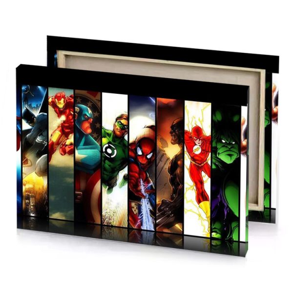 the avengers and green lanterners lust canvas - Image 4