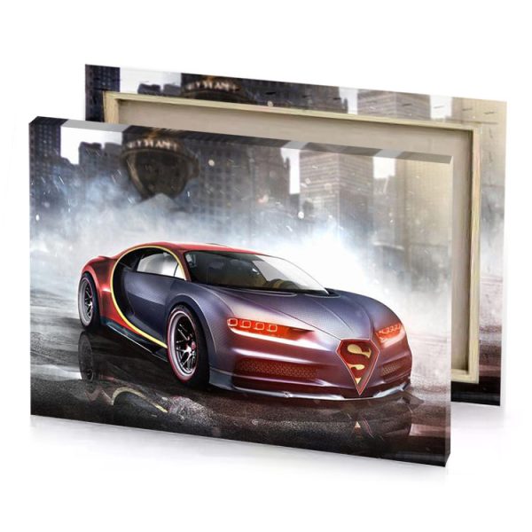 the bugatti concept car is shown in this image garnet canvas - Image 4
