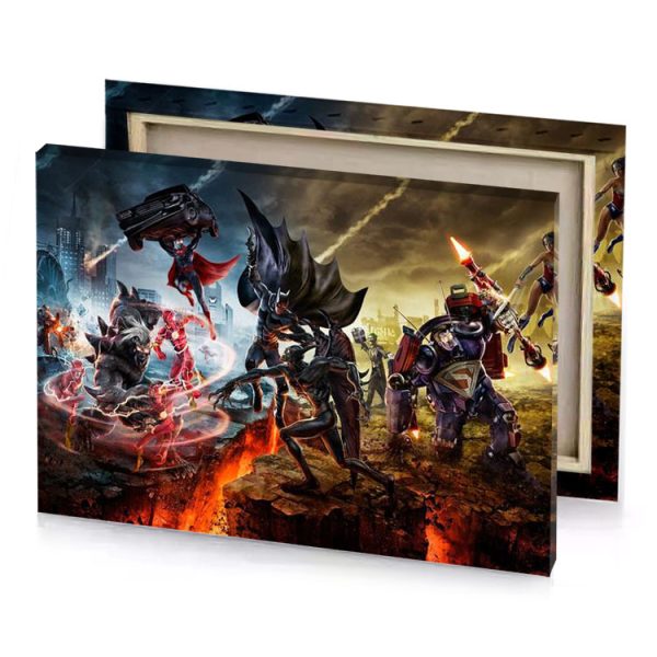 the characters of video game overwatch bistre canvas - Image 4