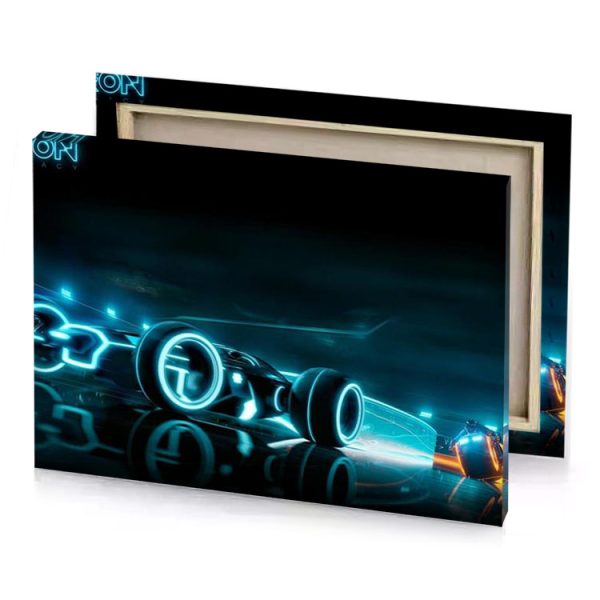 the concept car is shown in this image light sea green canvas - Image 4