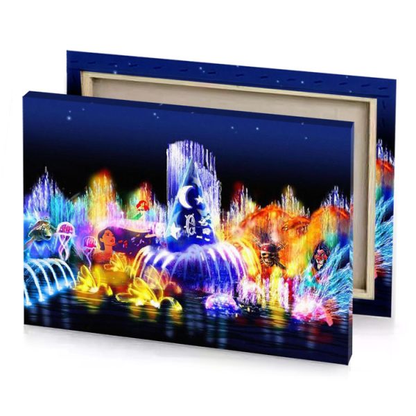 the disney movie poster ultramarine canvas - Image 4