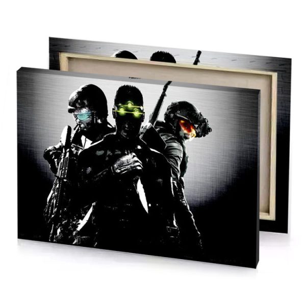 the division wallpapers silver canvas - Image 4