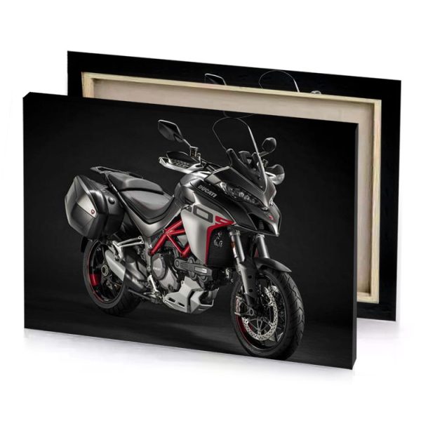 the duc is a motorcycle that designed to look like taupe canvas - Image 4